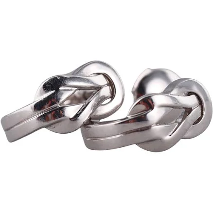 Fred Chance Infinie White Gold Hoop Earrings