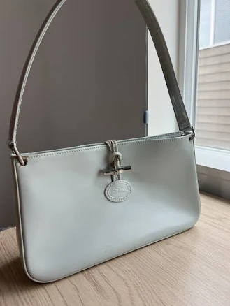 Longchamp Le Roseau Small Leather Shoulder Bag - Please Read - Made In