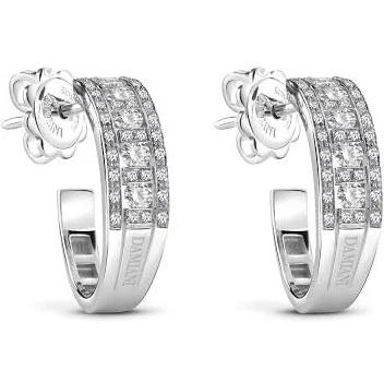 Damiani Belle Époque White Gold Diamond Earrings