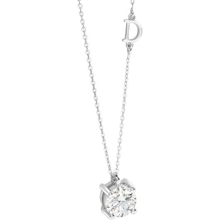 Damiani White Gold Diamond Necklace (0.17 Carat)