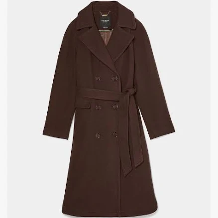 Kate Spade Wool Belted Trench Coat