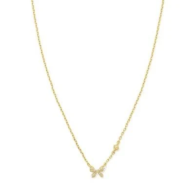 Kendra Scott Tiny Bow Pendant Necklace