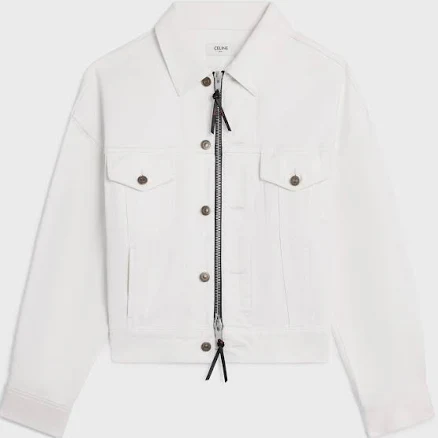 CELINE Women's Cotton Denim Trucker Jacket