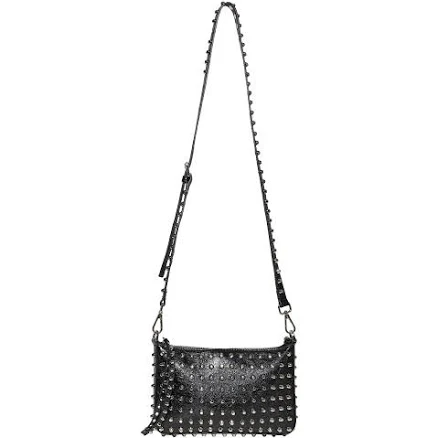 John Richmond Mini Shoulder Bag with Chain and Studs