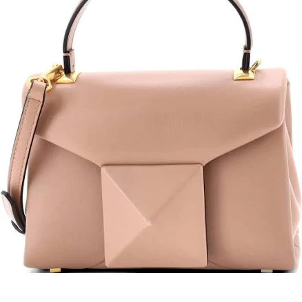 Valentino Garavani Mini One Stud Leather Top Handle Bag