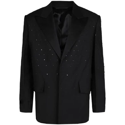 Givenchy Studded Single-Breasted Blazer