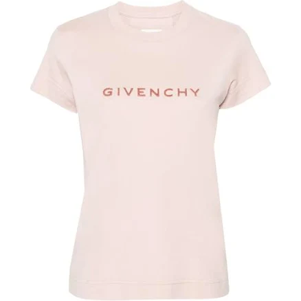 Givenchy Women's Flocked Logo T-Shirt