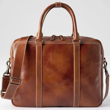 Marco Italian Leather Briefcase