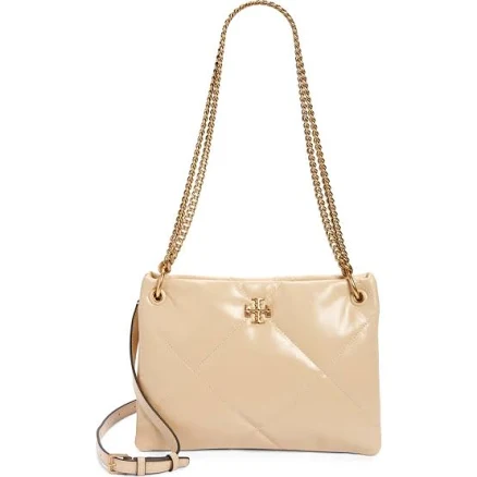 Tory Burch Small Kira Diamond Quilted Leather Shoulder Bag