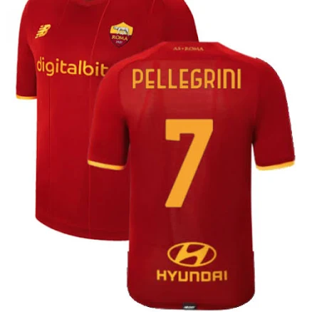 New Balance Men's AS Roma Home Elite Jersey 2021/22