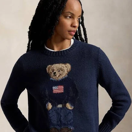 Ralph Lauren Women's Polo Bear Sweater