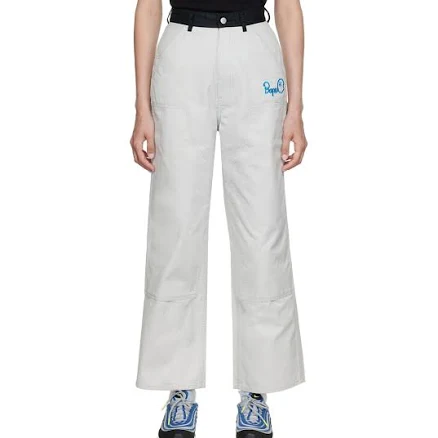 BAPE Gray Painter Trousers