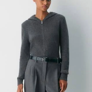 Aritzia Women's Essential Cashmere Zip Hoodie