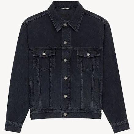 Saint Laurent Trucker Men Jacket In Denim