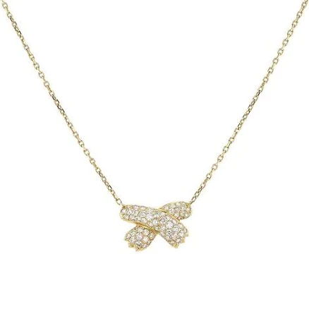 Fred Ombre Yellow Gold Diamond Necklace