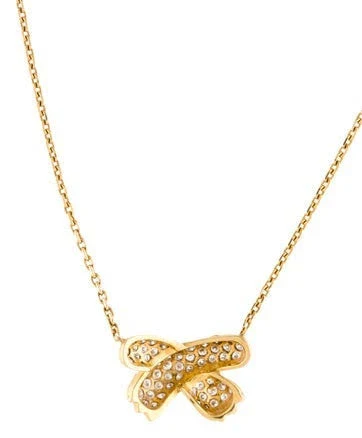 Fred of Paris 18K Ombre Féline” Necklace