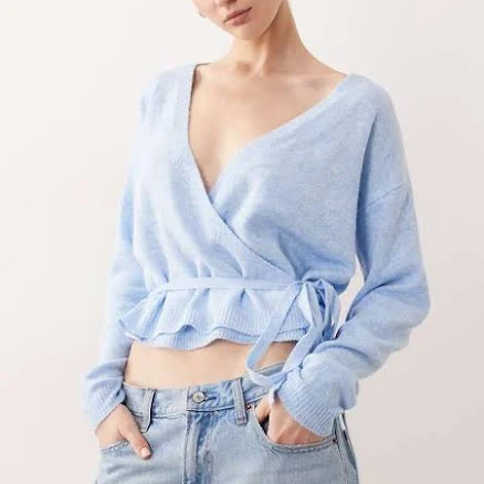 Vila Tie Waist Knit Cardigan