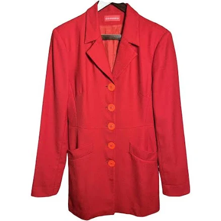 Manoukian Wool Blend Single-Breasted Blazer