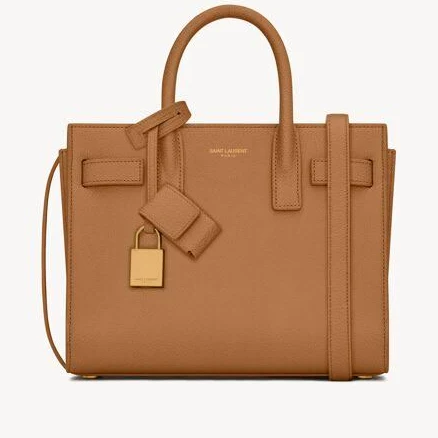 Saint Laurent Women's Sac De Jour Nano Grained Leather Bag