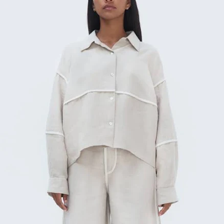 Olga Fisch Duna Pipped Blouse