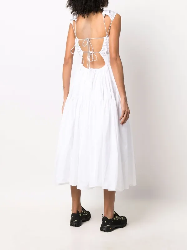 Ronja Bandeau Dress With Open Back
