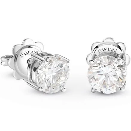 Damiani White Gold Diamond Earrings (0.22 Carat)