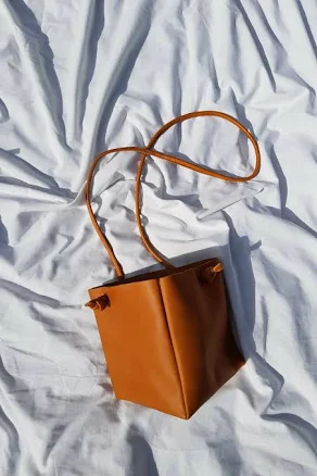 Lokol Mini Triangle Leather Bag
