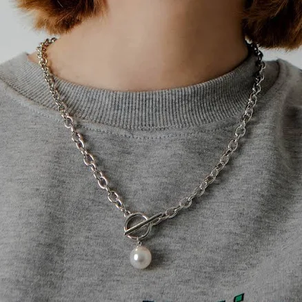SUNDAY DISCO CLUB Chloe Necklace_Silver by W Concept