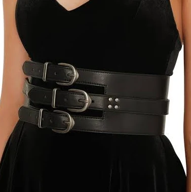 BlackMilk The Offsider Triple Buckle Belt