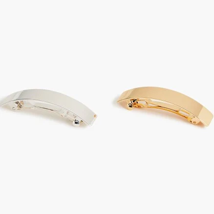 J.Crew Women's Metal Barrette Set-Of-Two