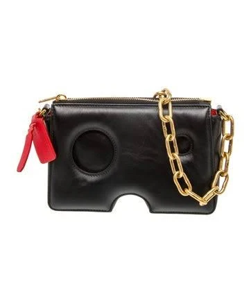 Off-White Women's Burrow Zipped Leather Handbag