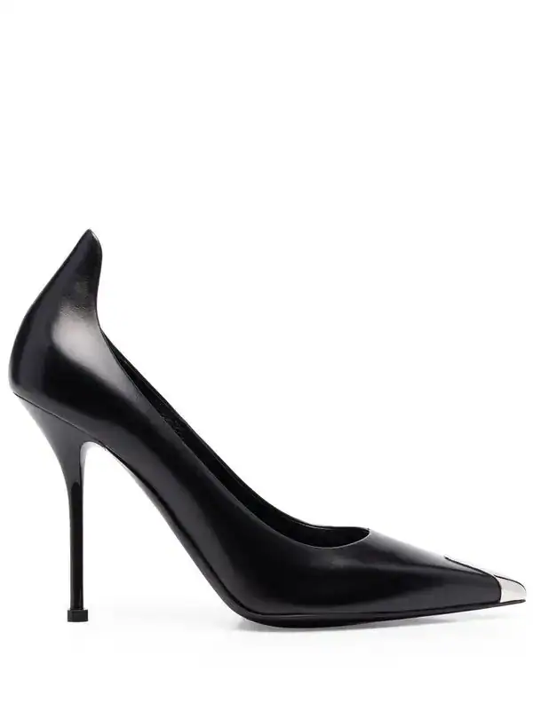 Metal-toecap Heel Pumps