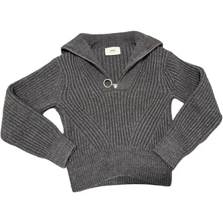 Ami Men's Ribbed-Knit Sweatshirt