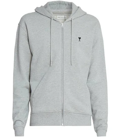 Men AMI PARIS Ami Contrasted Ami De Coeur Hoodie