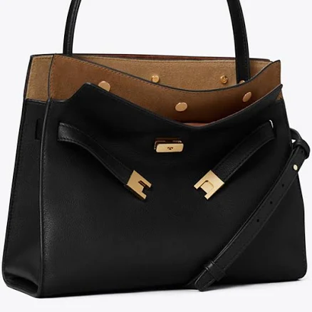 Tory Burch Ella Radziwill Leather Double Bag