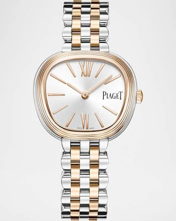 Piaget Women's Sixtie 18K Rose-Gold & Stainless-Steel Quartz Watch