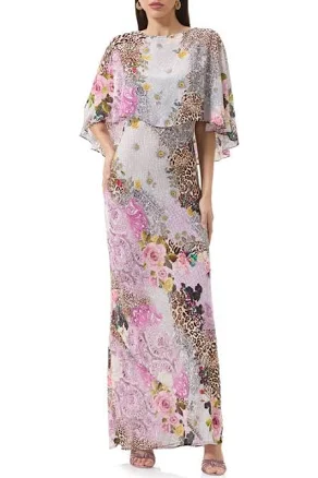 AFRM Women's Izel Cape Maxi Dress