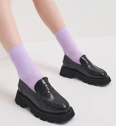 SALT AND CHOCOLATE Penny Platform Chunky Loafer