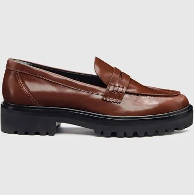 Reformation Agathea Chunky Leather Loafer