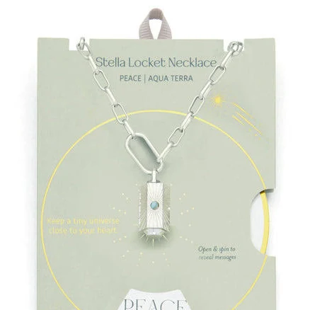 Stella Locket Necklace