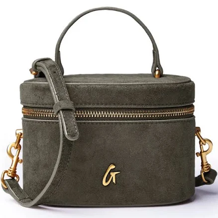 Glam-Aholic Lifestyle Mini Suede Vanity Bag