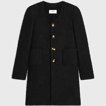 CELINE Women's Maggie Cashmere Wool Coat