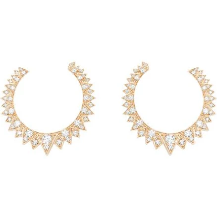 Piaget Women's Sunlight 18ct Rose Gold Diamond Earrings