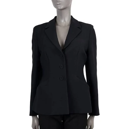 Christian Dior 30 Montaigne Bar Jacket Black