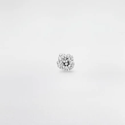 DIOR Rose DIOR Bagatelle White Gold Diamond Earrings