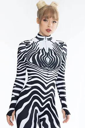 Sexy Zebra Halloween Costume