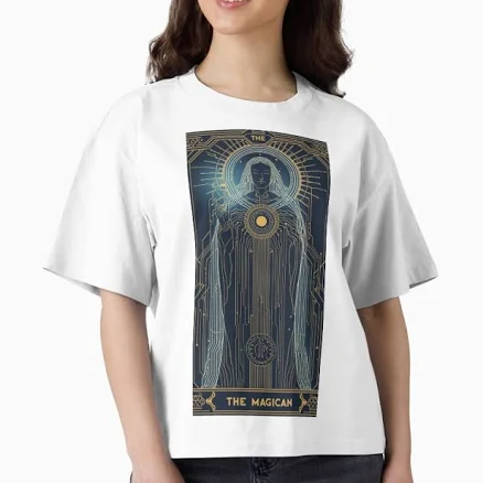 The Digital Magician Future Tarot Series T-Shirt