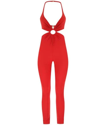 Saint Laurent Halterneck Sleeveless Catsuit - NUM 1
