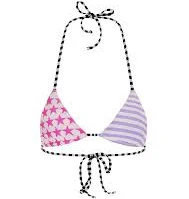 niihai ALL STARS TRIANGLE BIKINI TOP IN PINKS & PURPLES Shop | Clothing