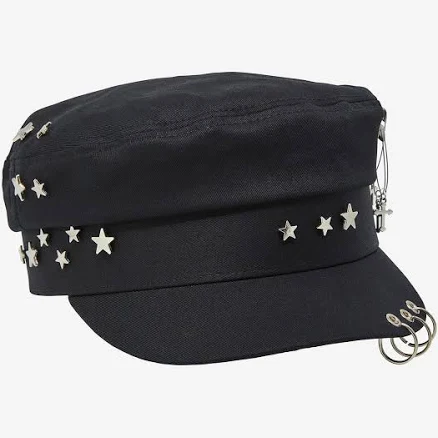 Star Stud Cabbie Hat